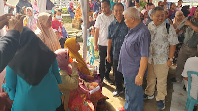 Rachmat Hidayat Pantau Penyaluran BLT BBM Tahap II di Kota Mataram