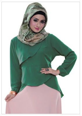 Model Baju Muslim Bahan Kain Jersey Korea Untuk Remaja