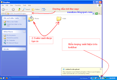 Hướng dẫn sử dụng Dropbox để lưu trữ File Javarscrip cho Web blog - http://namkna.blogspot.com/