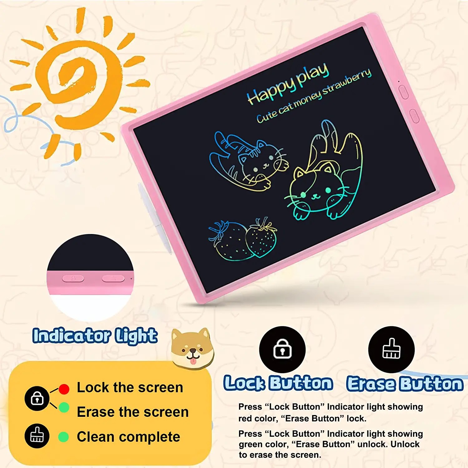 21 Inches LCD Writing Tablet