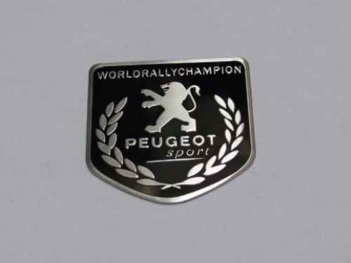 Emblem Peugeot WRC Ukuran 5x5cm