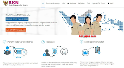  Cara Daftar CPNS 2019 https://sscndaftar.bkn.go.id/