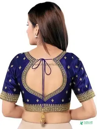 Blouse Design Pick 2023 - Blouse Sleeve Design Pick 2023 - Bangladeshi Blouse Designs - Blouse Designs - NeotericIT.com - Image no 37