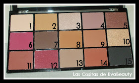 Review y Swatches Paleta sombras ojos Reloaded Iconic Vitality Makeup Revolution