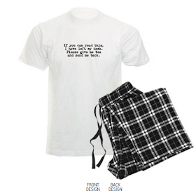 Pyjamas. Your writer's uniform.