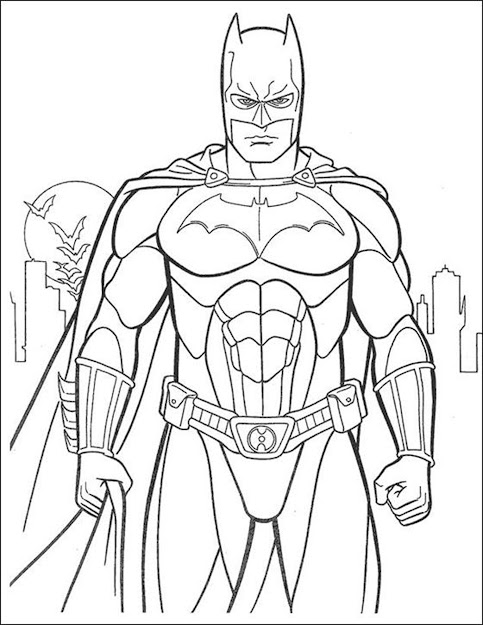 Batman Coloring Book Auromas