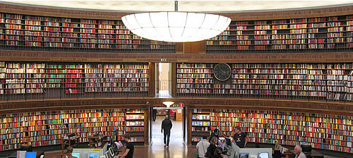 Biblioteca nacional por dentro, magnífica!