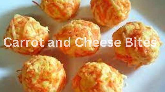 Carrot and Cheese Bites