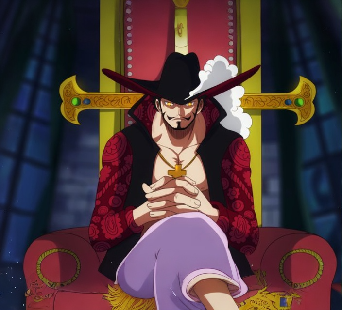 What is Mihawk's backstory in One Piece?