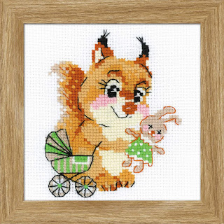 Cross-stitch Riolis 1741 «Playing House»