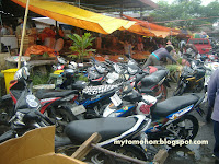  Sulitnya lahan parkir di pasar