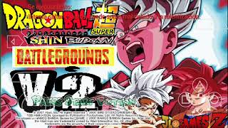 SAIUU!!! NEW Dragon Ball Heroes Battlegrounds Budokai (MOD) PARA ANDROID E PC (PPSSPP) + DOWNLOAD