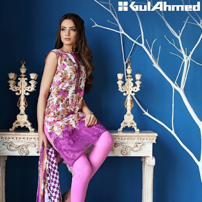 Best Gul Ahmed Mid-Summer Collection 2017-2018