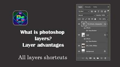 Photoshop Layers Tutorial: What is photoshop layers, Layer advantages