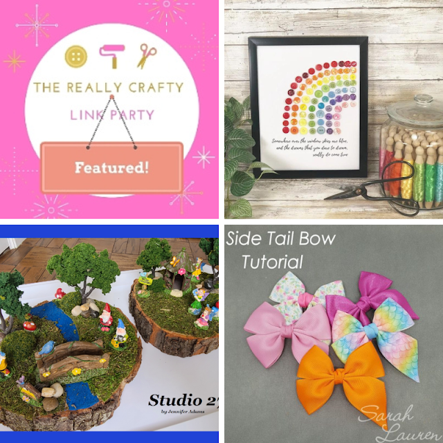 The Really Crafty Link Party #353 featured posts