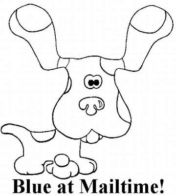 Blues Clues Coloring Pages on Coloring Pages Online  Blues Clues Coloring Pages