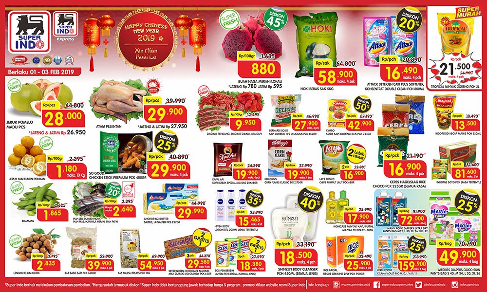 #Superindo - #Promo #Katalog JSM Periode 01 - 03 Februari 2019