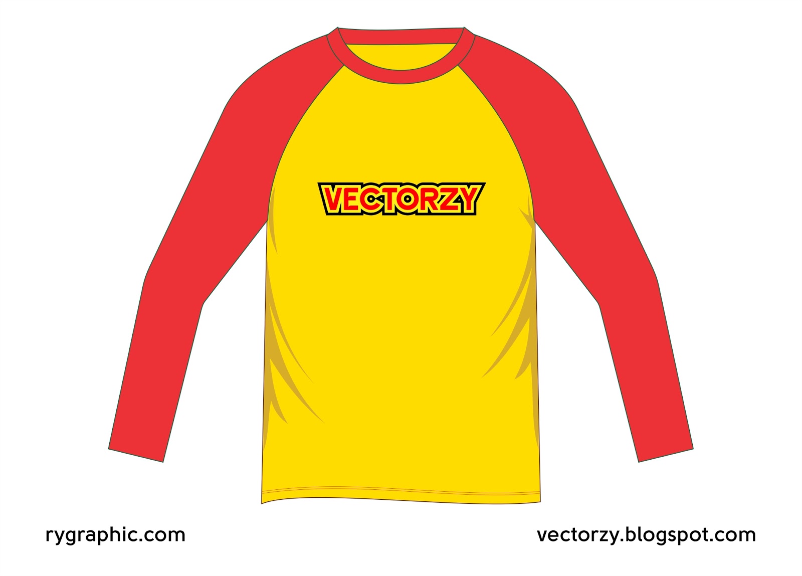 Download Free 3802+ Mockup Kaos Raglan Pendek Cdr Yellowimages Mockups