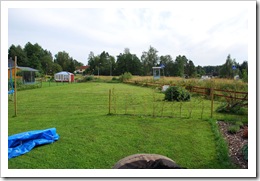 sett från huset