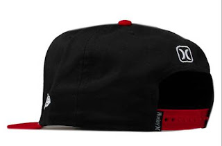 Back View Of Hurley 9Fifty Snapback Hat