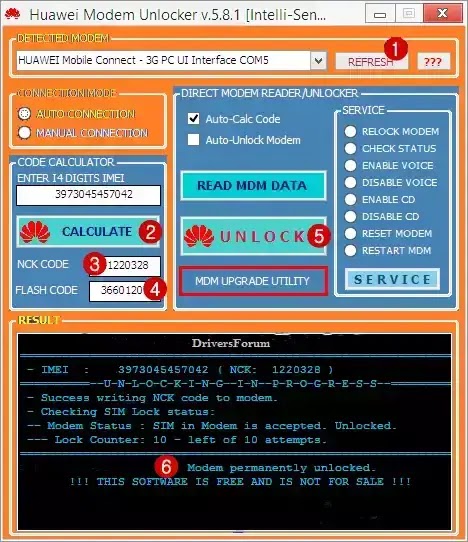 All Modem Unlocker Software Free Download