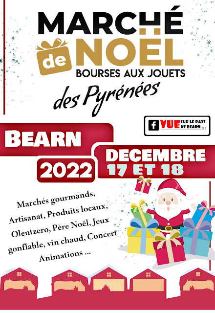 Marchés de noel #3 décembre 2022 en Béarn