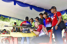 Tiopan Aritonang Hadiri Turnamen Terbuka Menembak Rangkaian HUT Bhayangkara