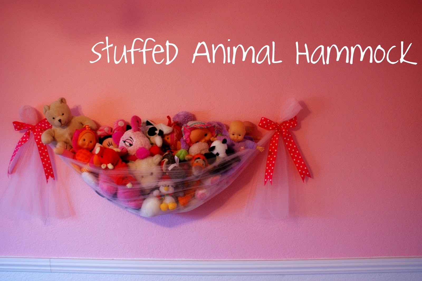 I Heart My Glue Gun: Stuffed Animal Hammock