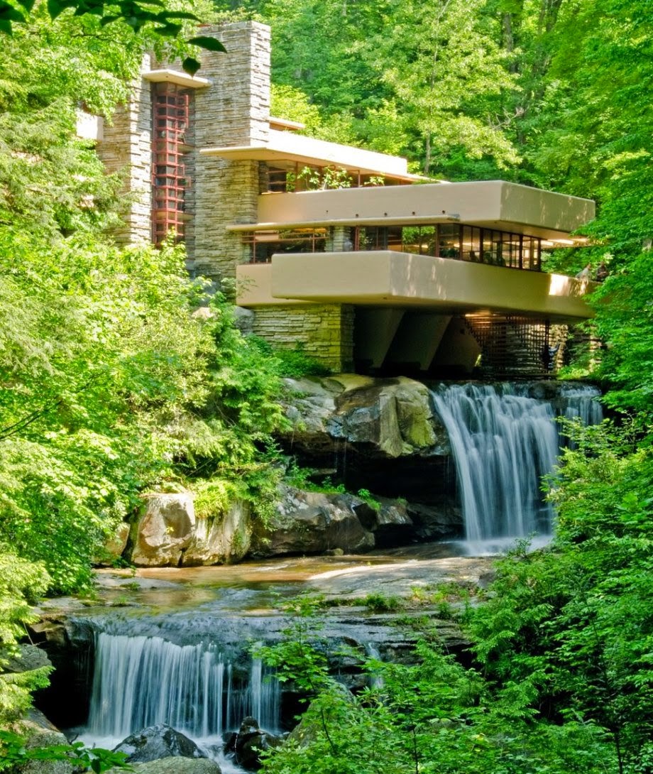 Frank Lloyd Wright’s Falling Water (Mill Run, Pennsylvania)