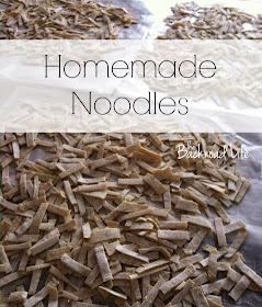 Homemade Noodles