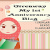 GIVEAWAY MY 1ST ANNIVERSARY BLOG 