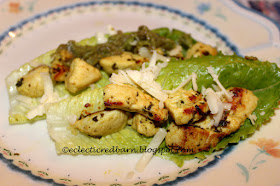 Eclectic Red Barn: Easy Turmeric Chicken in Lettuce Leaves