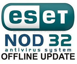 Offline, cara update, news, online, step by step, antivirus, nod32 eset, celah-pc