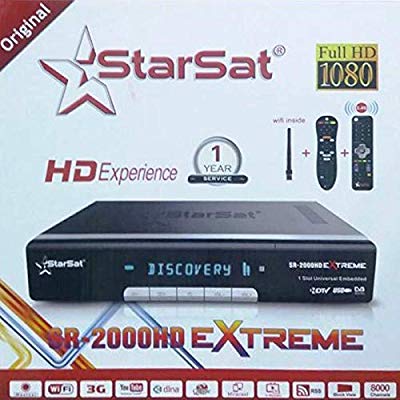 STARSAT SR-2000HD EXTREME NEW SOFTWARE V2.95 RELEASED 25 MAY 2021