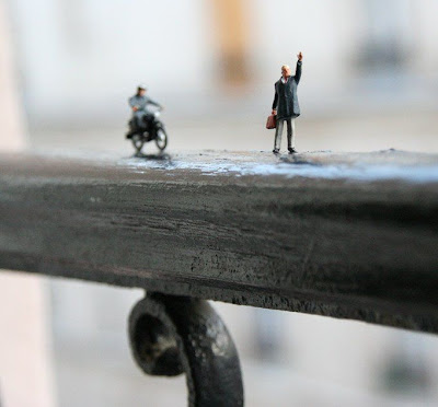 Mini Figurine Art Imitating Real Life Moments Seen On www.coolpicturegallery.net