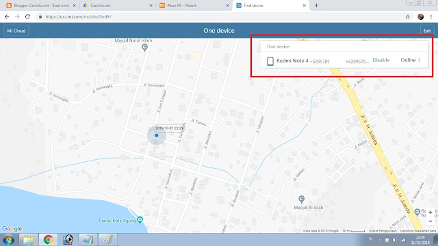 Cara Melacak Hp Xiaomi Yang Hilang Dengan Mudah 100% Berhasil