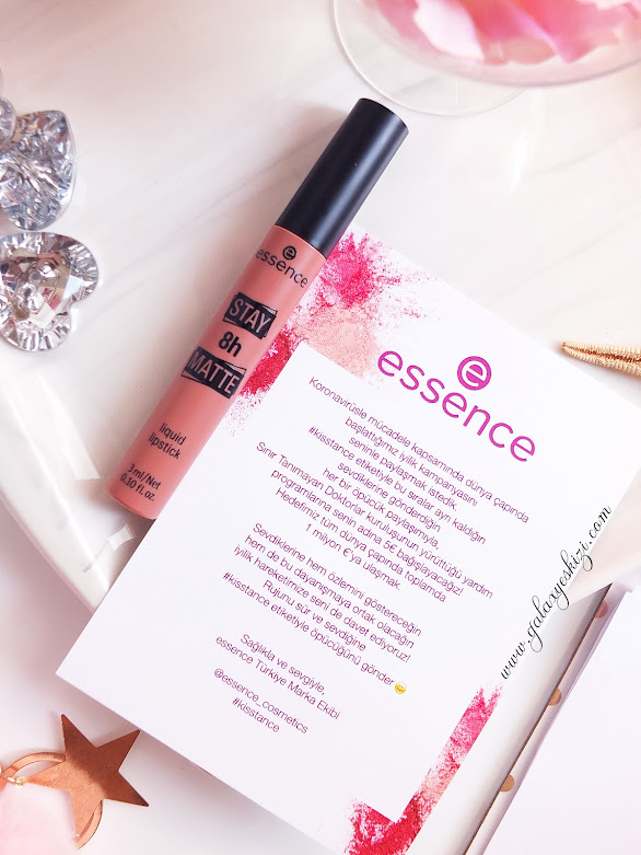 Essence Stay Matte Ruj -01 İncelemesi