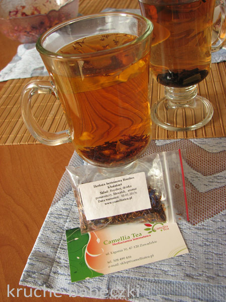 Herbatka bezteinowa rooibos od Camellia Tea