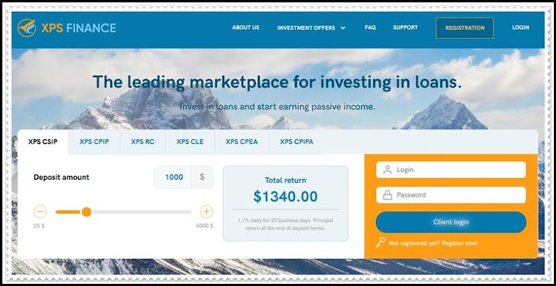 Мошеннический сайт xpsfinance.com – Отзывы, развод, платит или лохотрон? Мошенники