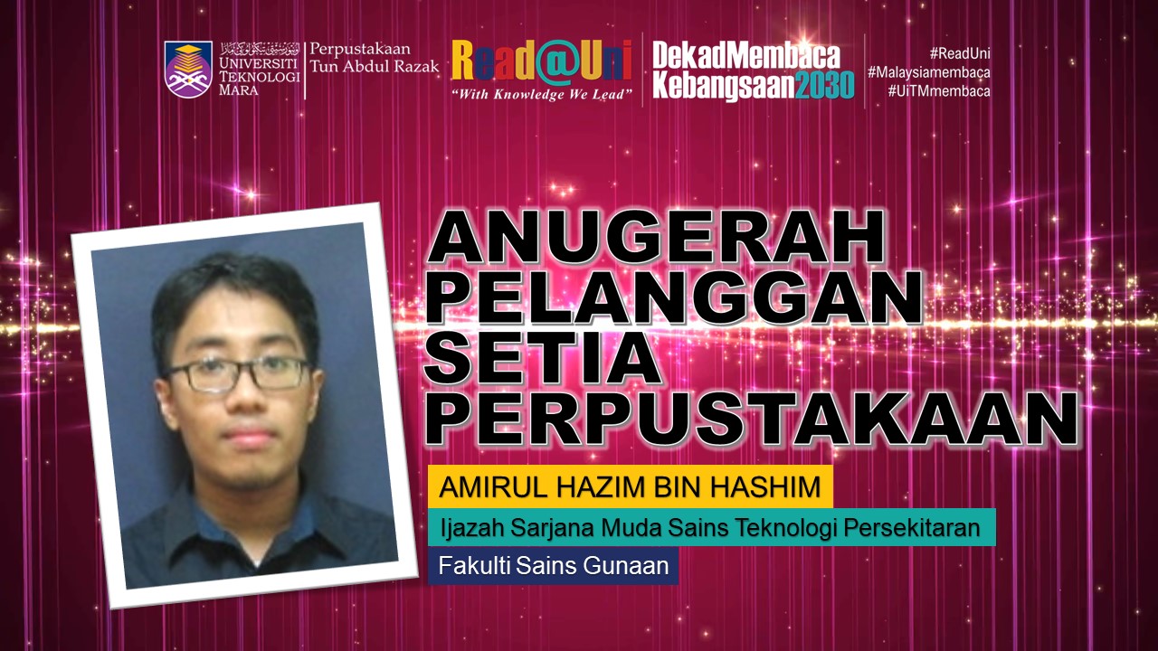 Anugerah Read@Unit Perpustakaan - Perpustakaan UiTM