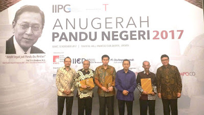 Pemprov Jabar Raih  Anugerah Pandu Negeri 2017 Dari IIPG 