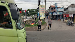 Antisipasi Kemacetan, Polsek Sukra Atur Lalin Pagi di Sejumlah Titik U-Turn