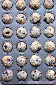 Triple Berries and Cream Muffins