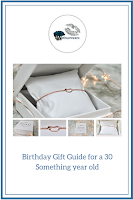 Birthday gift guide for a 30 something year old - rose gold Sacet bracelet