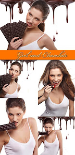 Girl and Chocolate