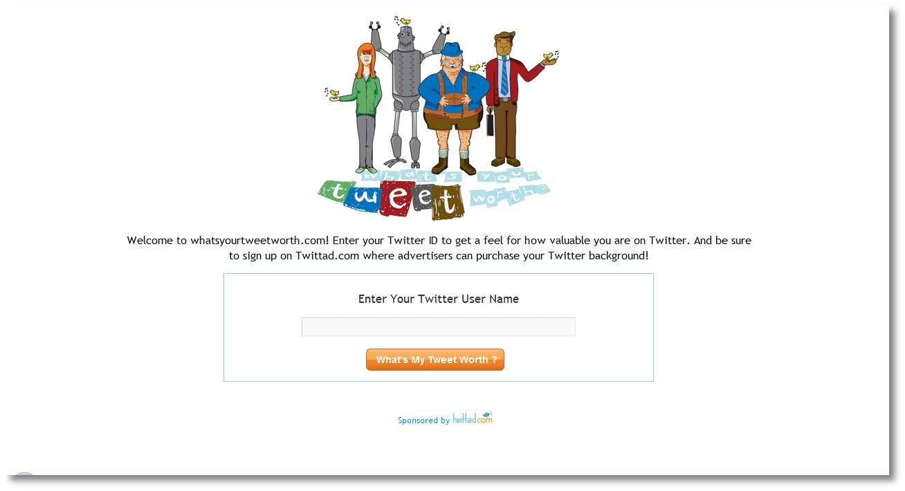 What's your tweet worth?, TwittAd