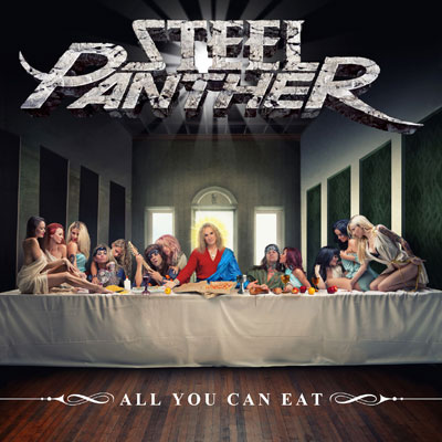 The 10 Best Album Cover Artworks of 2014: 10. Steel Panther - All You Can Eat