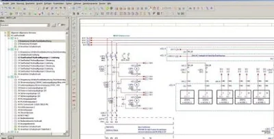 CAD working window EPLAN Electriс Р8