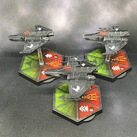 Aeronautica Imperialis Adeptus Astartes Dark Angels Xiphon Interceptor Aircraft