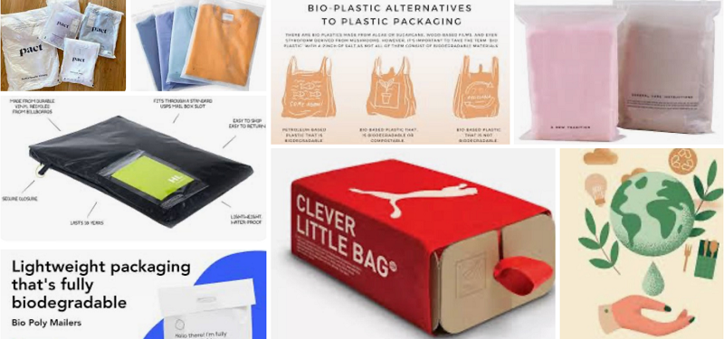 Sustainable packaging for apparel products